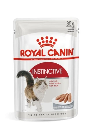 ПАК.Влажный корм Royal Canin INSTINCTIVE LOAF (Паштет) для взрослых кошек 12шт по 85 г