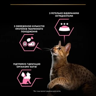 Упаковка вологого корму для дорослих котів з чутливим травленням Pro Plan Delicate, мус з індички 24 шт. х 85 г