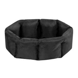 Ліжко для собак WAUDOG Relax, малюнок "Бетмен 1", зі змінною подушкою, S, Ш 34 см, Дл 45 см, В 17 см