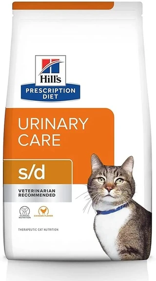 Сухой корм Hill's Prescription Diet s/d Urinary Care для кошек курицей 1.5 кг