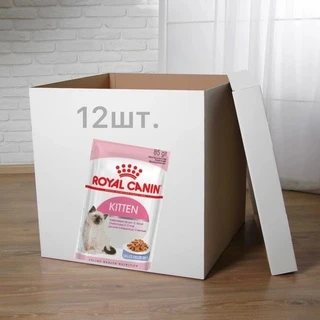 ПАК.Вологий корм Royal Canin KITTEN INSTINCTIVE IN JELLY (Желе) для кошенят 12 шт по 85 г