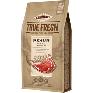 Сухий корм для собак Carnilove True Fresh BEEF для дорослих собак з яловичиною 1.4 кг (8595602546039)