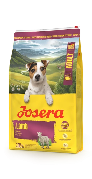 Сухой корм для собак маленьких пород Josera Mini Adult Lamb &amp;amp; Sweet Potato с ягненком 10 кг