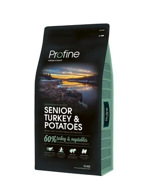 Сухий корм для собак похилого віку Profine Senior Turkey з індичкою та картоплею 15 кг