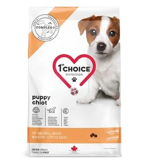 Сухой суперпремиум корм для щенков мини и малых пород 1st Choice Puppy Toy&amp;amp;Small Chicken курица 2. кг
