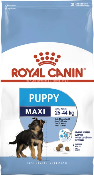 Сухой полнорационный корм Royal Canin Maxi Puppy для щенков крупных пород до 15 месяцев 1 кг