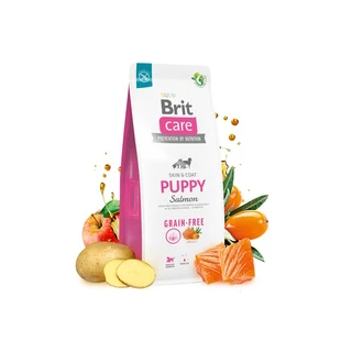 Сухий беззерновий корм для цуценят Brit Care Dog Grain-free Puppy з лососем 3 кг