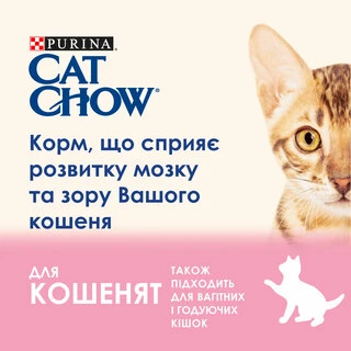 Сухий корм для кошенят Purina Cat Chow Kitten з куркою 15 кг