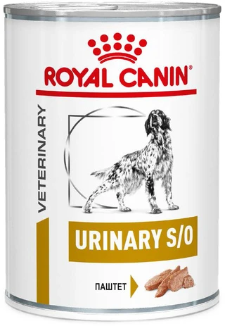 ПАК.Влажный корм для взрослых собак Royal Canin Urinary Dog Cans 6шт по 410г