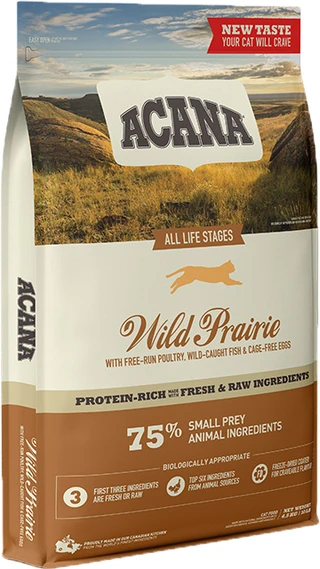 Сухой корм для кошек всех пород ACANA Wild Prairie Cat 4.5 кг (a71458)