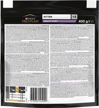 Сухий корм Purina Pro Plan Kitten &amp;lt;1 Healthy Start для кошенят з куркою 400 г