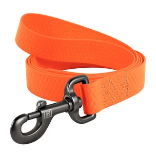 Повідок для собак водостійкий WAUDOG Waterproof, M, Ш 20 мм, Дл 305 см, оранжевий