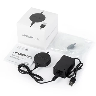 Аквариумный компрессор Aqualighter aPUMP USB 5V &mdash; ультратихий, питание от USB, для аквариумов до 100 л