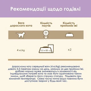 Упаковка вологого корму для котів з чутливим травленням Purina Cat Chow шматочки в підливі з лососем і цукіні 85 г x 26 шт.
