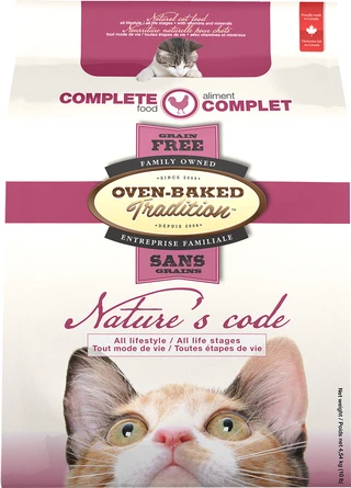 Беззерновой сухой корм для котов Bio Biscuit Oven-Baked Tradition Nature’s Code со вкусом мяса курицы 0.35 кг