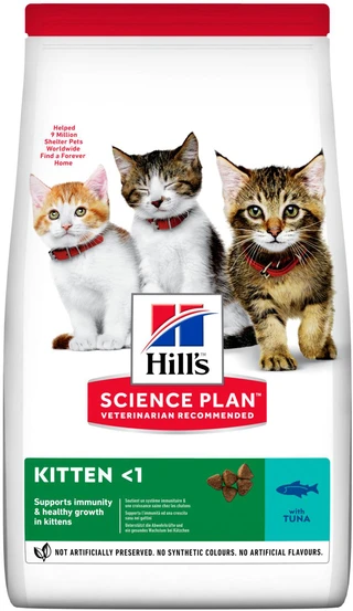 Сухий корм для кошенят Hill's Science Plan з тунцем 1.5 кг