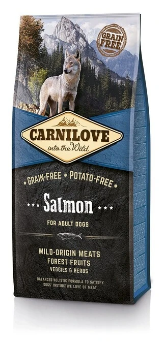 Сухий корм для дорослих собак Carnilove Salmon Adult 12 кг (8595602508907)