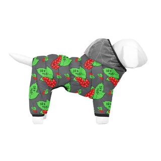 Комбінезон для собак WAUDOG Clothes малюнок &quot;Калина&quot;, S40, В 58-61 см, С 33-38 см