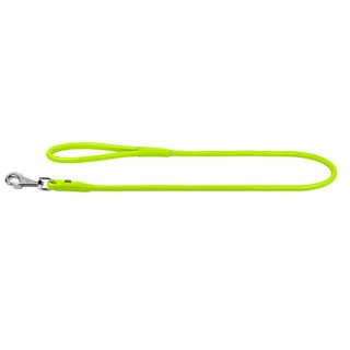 Поводок для собак кожаный WAUDOG Glamour, круглый, Д 13 мм, Дл 122 см, салатовый