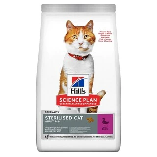 Сухий корм Hills Science Plan Adult Sterilised with Duck з качкою для стерилізованих котів 1,5 кг