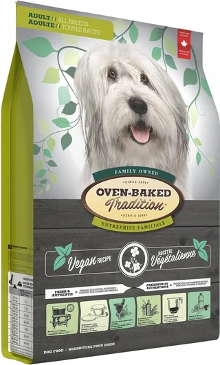 Веганский сухой корм для взрослых собак Oven-Baked Tradition 9.07 кг