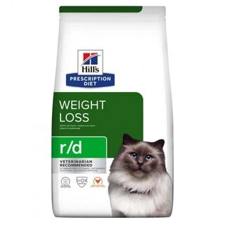 Сухой корм Hill's Prescription Diet r/d Weight Reduction для кошек курицей 3 кг