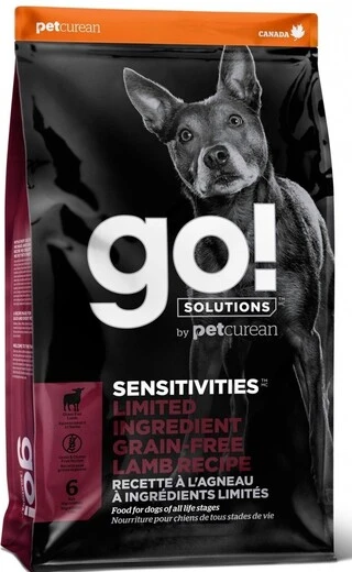 Корм для собак GO! Sensitivities Limited Ingredient Lamb Recipe Dog Formula - Гоу! для щенков и взрослых собак с ягненком 10 кг