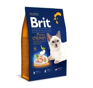 Сухий корм для кішок Brit Premium by Nature Cat Indoor з куркою 8 кг