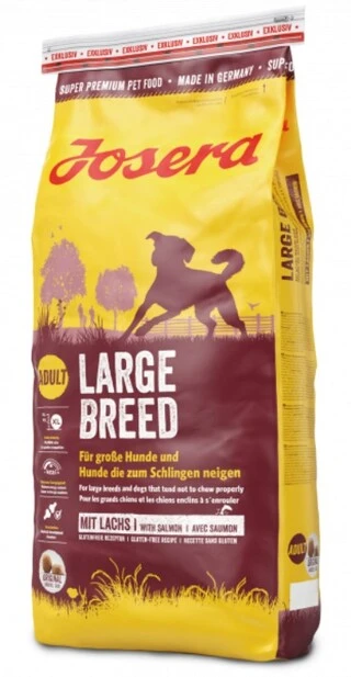 Сухий корм для великих порід собак Josera Large Breed з лососем 15 кг