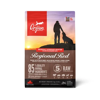 Сухий корм для собак Orijen Regional Red зі смаком м'яса та риби 2 кг (o18420)