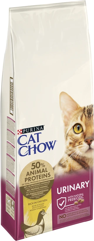 Сухий корм для дорослих котів Purina Cat Chow Urinary для підтримки здоров'я сечовивідної системи, з куркою 15 кг