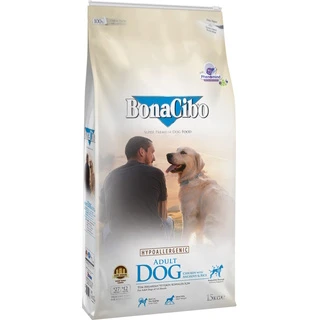 Сухий корм для собак BonaCibo Adult Dog Chicken&amp;amp;Rice with Anchovy з м'ясом курки, анчоусами та рисом 4 кг (BC406113)