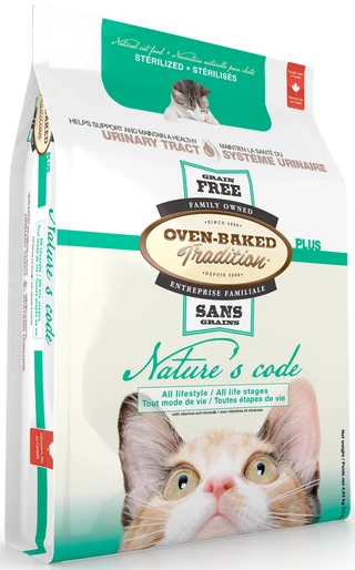 Сухий корм для стерилізованих котів беззерновий Bio Biscuit Oven-Baked Tradition Nature&rsquo;s Code зі смаком м'яса курки 2.27 кг