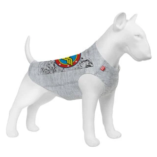Футболка для собак WAUDOG Clothes, малюнок &quot;Чудо-жінка комікс&quot;, S40, B 50-56 см, С 29-34 см