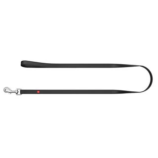 Поводок для собак кожаный WAUDOG Design, Ш 18 мм, Дл 122 см, черный