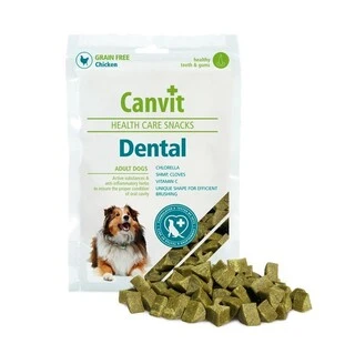Полувлажные функциональные лакомства для собак Canvit Dental 200 г