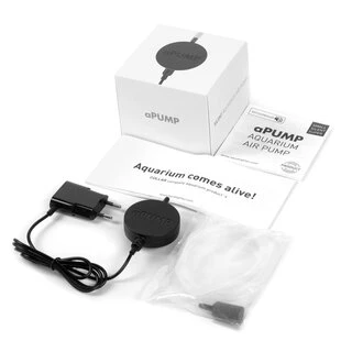 Безшумний акваріумний компресор COLLAR aPUMP для акваріумів до 100 л