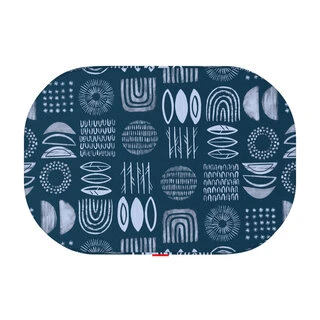 Ліжко для собак WAUDOG Relax, малюнок "Абстракція", зі змінним чохлом, L, Ш 100 см, Дл 70 см