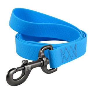 Повідок для собак водостійкий WAUDOG Waterproof, Ш 25 мм, Дл 183 см, блакитний