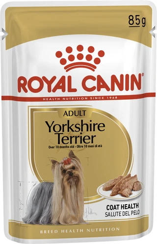 ПАК.Вологий корм Royal Canin YORKSHIRE ADULT для дорослих собак породи Йоркширський Тер'єр 12 шт по 85 г