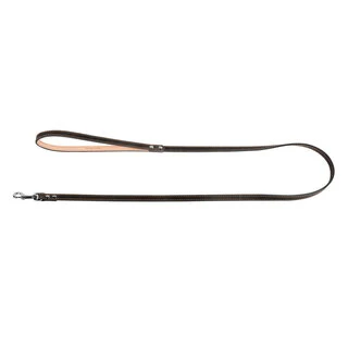 Поводок "CoLLaR" одинарный с прошивкой (ширина 14мм, длина 122см), черный