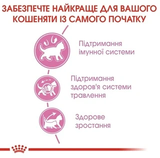 Сухий корм Royal Canin Kitten для кошенят від 4 до 12 місяців 4 кг