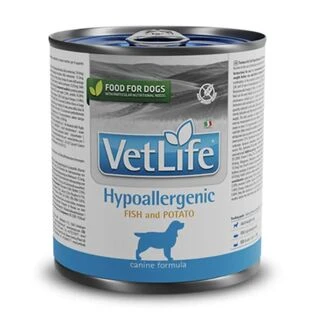 Фармина влажный корм для собак Vet Life Convalescence Vet Life Renal диет. питание, при пищевой аллергии 300г