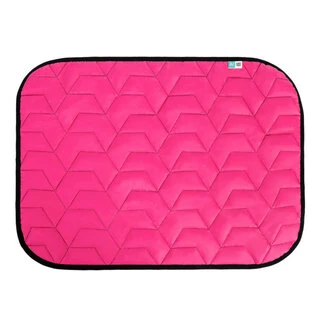 Подстилка для собак AiryVest, размер M, 80*55 см, розово-черная