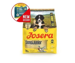 Сухий беззерновий корм для цуценят Josera SensiJunior з м'ясом птиці 0,9 кг