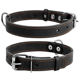Нашийник &quot;CoLLaR&quot; одинарний (ширина 25мм, довжина 38-50см), чорний