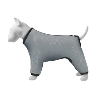 Дождевик для собак WAUDOG Clothes светоотражающий, XS22, В 30-34 см, С 19-21 см