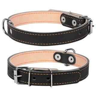 Нашийник &quot;CoLLaR&quot; подвійний (ширина 20мм, довжина 32-40см), чорний