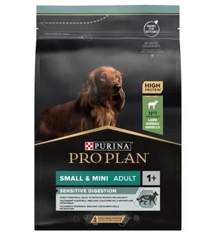 Сухой корм Purina Pro Plan Small &amp;amp; Mini Adult 1+ Sensitive Digestion для взрослых собак мелких пород с чувствительным пищеварением, с ягненком 7 кг