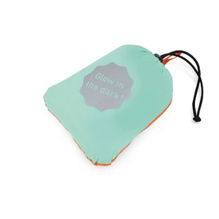 Курточка для собак AiryVest Lumi двусторонняя, светящаяся, размер L 55, салатово-оранжевая